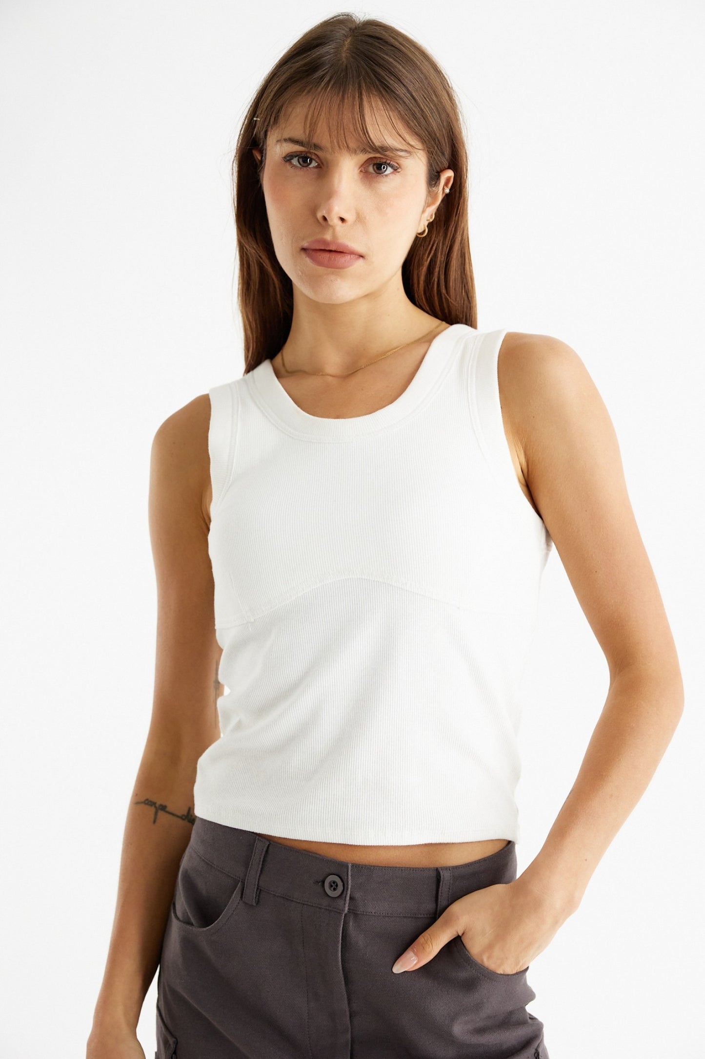 IVORY TANK TOP