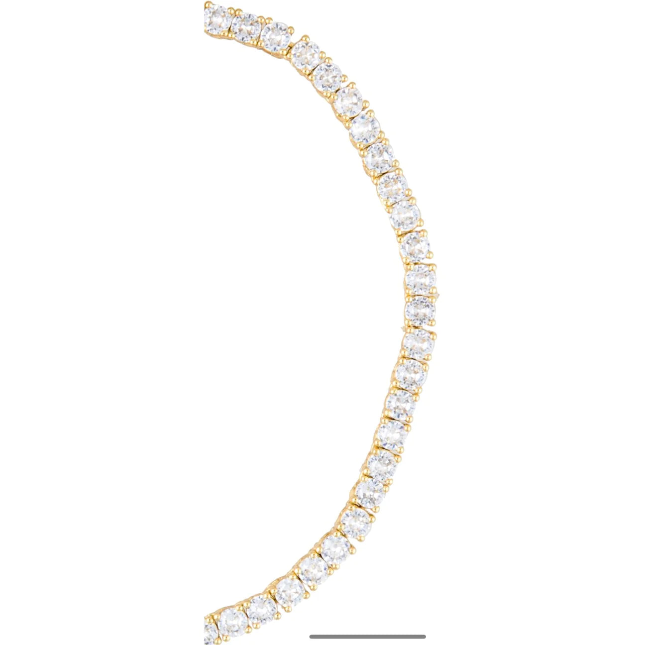 GOLD TENNIS BRACELET